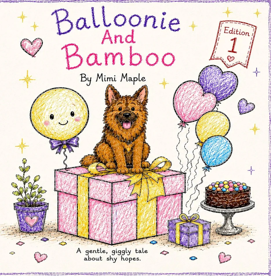 Cover of Balloonie and Bamboo by Mimi Maple